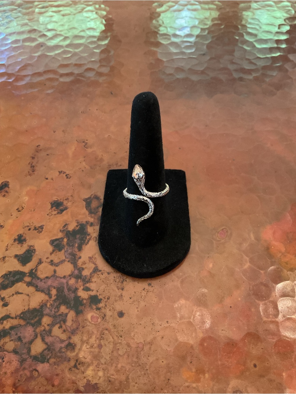 MARTHA JACKSON STERLING SILVER WRAPSNAKE RING